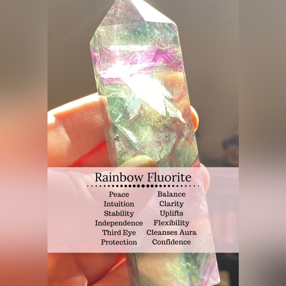 Fluorite Point Crystal 🔮 - Picture 5 of 6